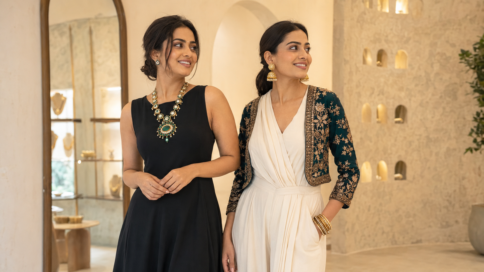 How to Style Indian Jewelry with Western and Indo-Western Outfits